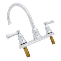 CLEVELAND FAUCET Cleveland Faucet CA41611 Capstone Two-Handle High Arc Kitchen Faucet 1.5 GPM 1/2 inches Connection 4-Hole
