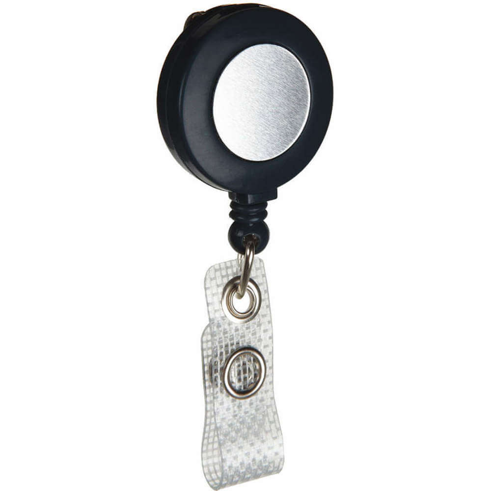 BRADY Brady 95075 Retractable Badge Holder 1.25 in diameter 36 in cord 1 pack