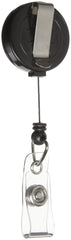 BRADY Brady 95075 Retractable Badge Holder 1.25 in diameter 36 in cord 1 pack