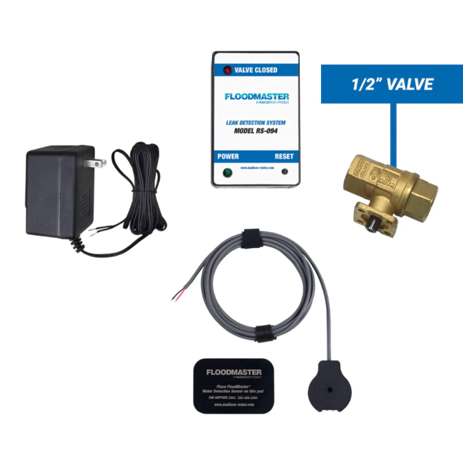 FLOODMASTER Floodmaster RS-094-1/2 Water Tank Alarm Shutoff 120VAC 1/2 inch NPT