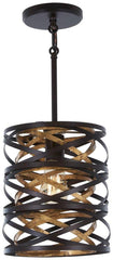 MINKA LAVERY Minka Lavery 4670-111 Vortic Flow 8-1/2 in. 60W 1-light medium E-26 incandescent pendant