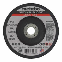METABO Metabo 655349000 4 1/2in x 1/16in x 7/8in A60TZ T27 Cutting Wheels 50 EA