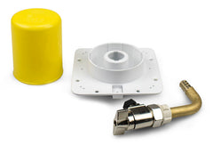 SIOUX CHIEF Sioux Chief 699-A1-XR Omega Plate Rough Supply Box 3/8 Angle Stop X 1/2 Pex F1807 Connection