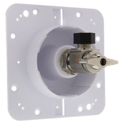 SIOUX CHIEF Sioux Chief 699-A1-XR Omega Plate Rough Supply Box 3/8 Angle Stop X 1/2 Pex F1807 Connection