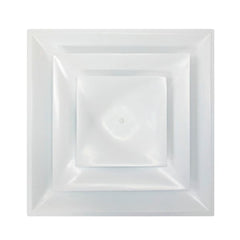 PLASTICADE Plasticade STR-C-8W American Louver Stratus Cone Diffuser 8 inches Neck