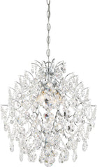 MINKA LAVERY Minka Lavery 3156-77 Isabella's Crown Crystal Mini Chandelier Lighting 240 Watts 4-Light