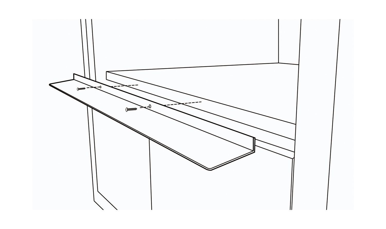 SHARP Sharp SKMD24F0AH 24 in. flush mount deflector for SMD2470AH microwave drawer oven