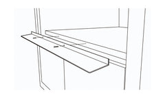 SHARP Sharp SKMD24F0AH 24 in. flush mount deflector for SMD2470AH microwave drawer oven
