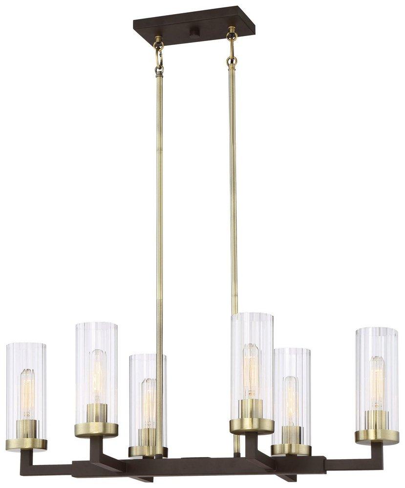 MINKA LAVERY Minka Lavery 3046-560 Ainsley Court 60W 6-Light Medium E-26 Incandescent Island Light
