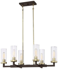 MINKA LAVERY Minka Lavery 3046-560 Ainsley Court 60W 6-Light Medium E-26 Incandescent Island Light