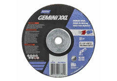 NORTON Norton 66252843789 Gemini XXL Extra Coarse Grit Aluminum Oxide Type 27 Depressed Center Grinding Wheel 6 inches X 1/4 inches X 5/8 inches - 11 inches