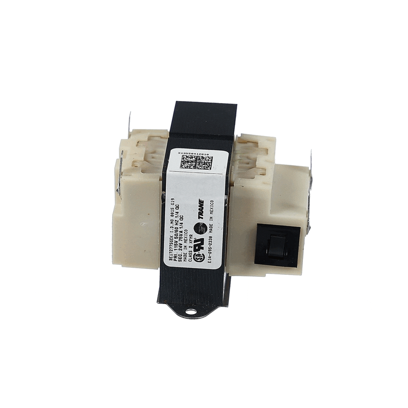 TRANE Trane TRR01551 Transformer 75VA 115V Primary 24V Secondary TRR1551