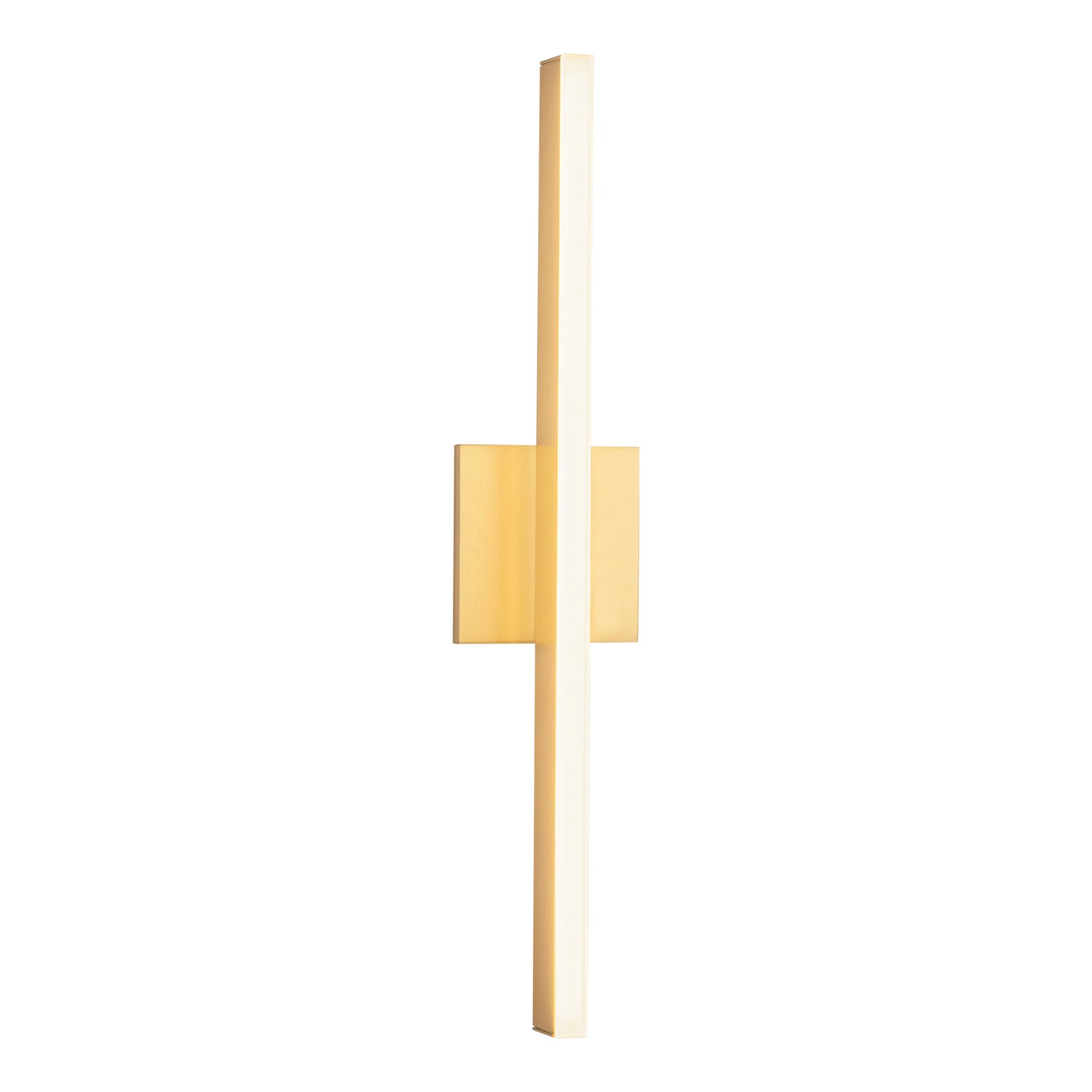 KUZCO LIGHTING Kuzco Lighting WS10324-BK Vega Wall Sconce 16W 24-in