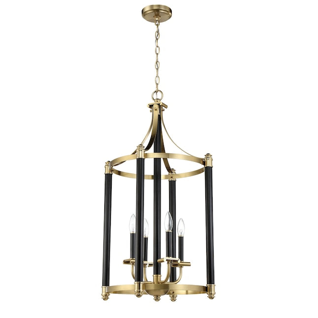 CRAFTMADE Craftmade 54834-FBSB Stanza Chandelier 4-Light