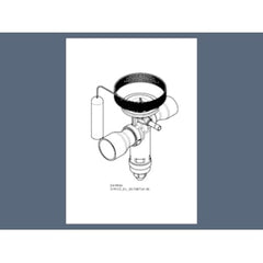 DANFOSS Danfoss 067n3038 thermostatic expansion valve tge r410a 125 kw 1 1/8 x 1 3/8 inch replaces 067n3018