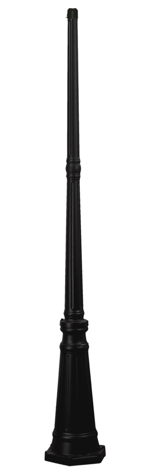 Z-LITE Z-Lite 504POST-BK Waterloo Outdoor Post 71 inch height 10 inch width