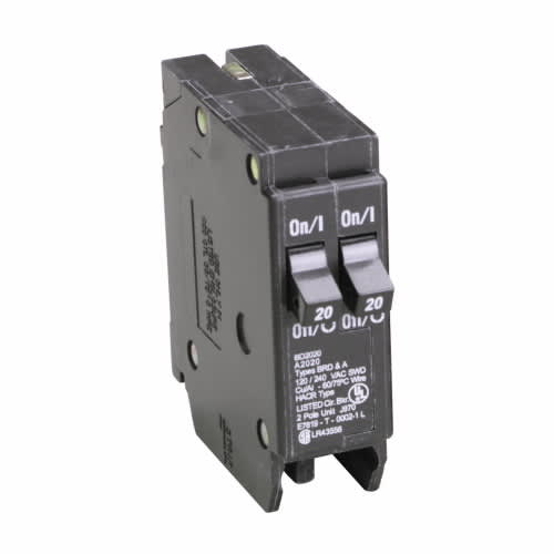 WESCO Wesco BD2020 Circuit Breaker 20/20 Amp Dual Pole