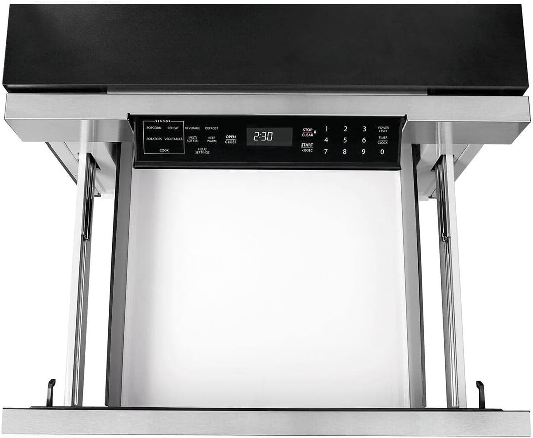 SHARP Sharp SMD2470AS Microwave Drawer Oven 1000 Watts 24-Inch 1.2 Cu. Feet