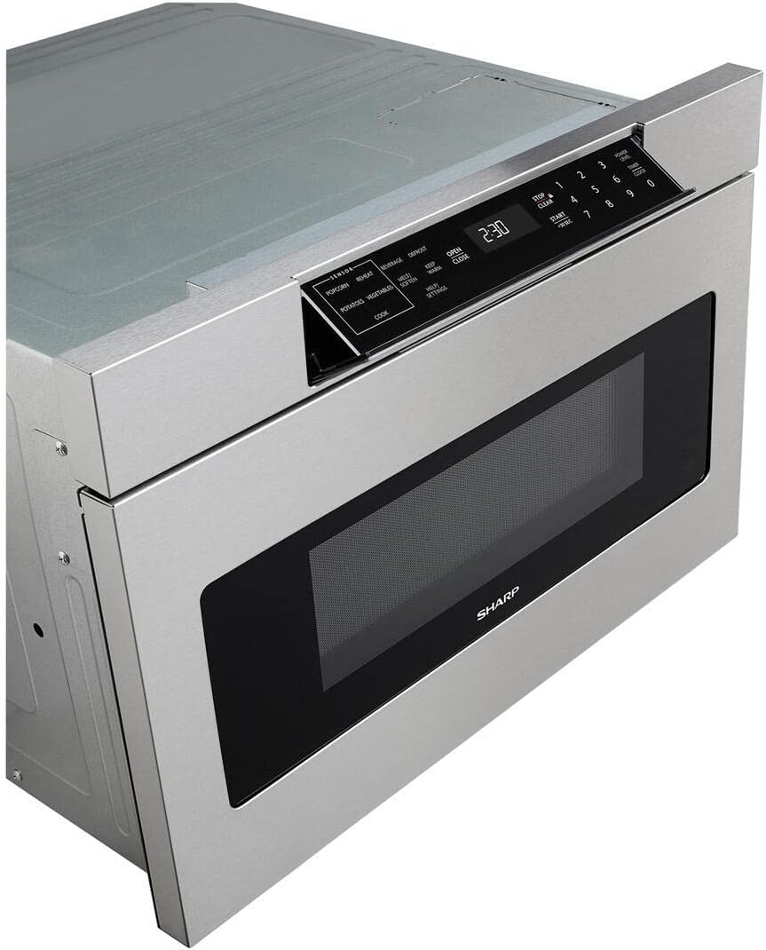 SHARP Sharp SMD2470AS Microwave Drawer Oven 1000 Watts 24-Inch 1.2 Cu. Feet