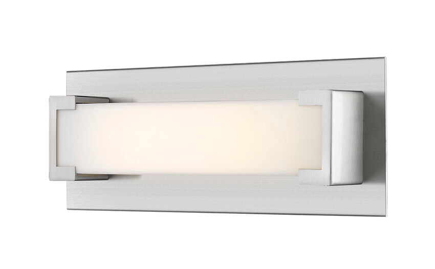 Z-LITE Z-Lite 1926-1S-BN-LED Elara 1 Light Wall Sconce 7.5W 12.8 inchesW 4.5 inchesH 2.3 inchesL