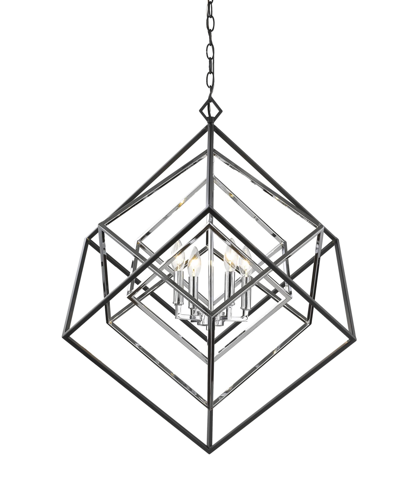 Z-LITE Z-Lite 457-4CH-MB Euclid 4-Light Chandelier 240W