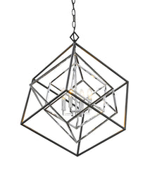 Z-LITE Z-Lite 457-4CH-MB Euclid 4-Light Chandelier 240W