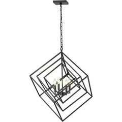 Z-LITE Z-Lite 457-4CH-MB Euclid 4-Light Chandelier 240W