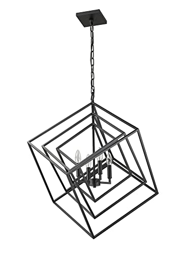 Z-LITE Z-Lite 457-4CH-MB Euclid 4-Light Chandelier 240W