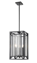 Z-LITE Z-Lite 6005-3BRZ Braum three-light pendant 60W 8.7 inch