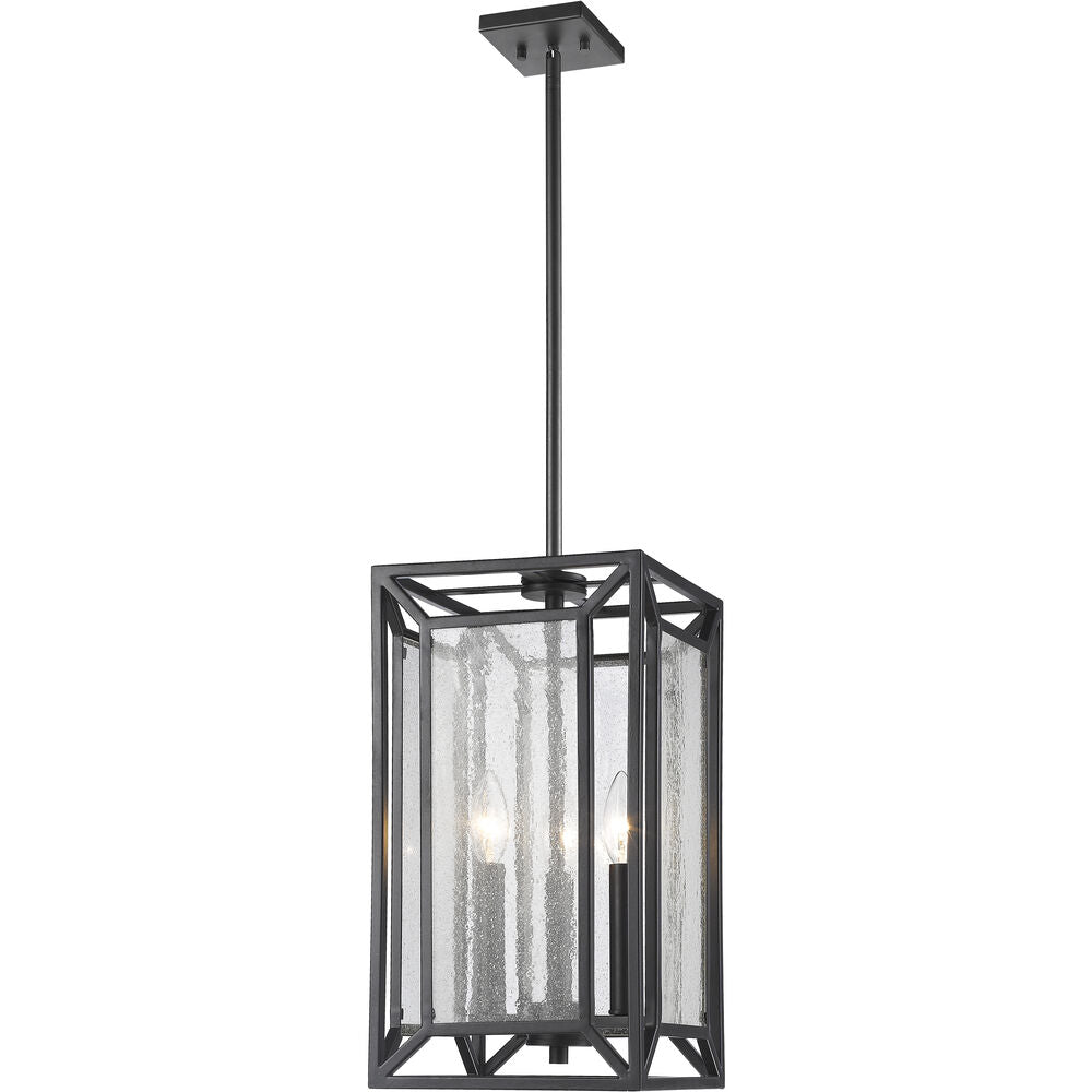 Z-LITE Z-Lite 6005-3BRZ Braum three-light pendant 60W 8.7 inch