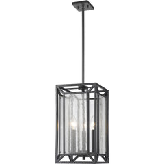 Z-LITE Z-Lite 6005-3BRZ Braum three-light pendant 60W 8.7 inch