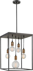 Z-LITE Z-Lite 8001-23BRZ Troubadour 5-light chandelier 5 x 100W 16 inch