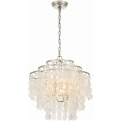 CRYSTORAMA Crystorama BRI-3008-SA Brielle Chandelier 60W 4-Light