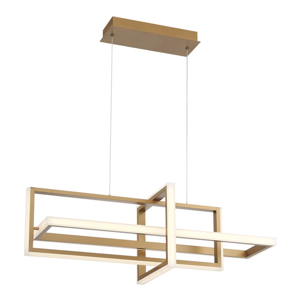 EUROFASE Eurofase 39323-026 Bordo LED Chandelier 114W 3-Light 38 Inch