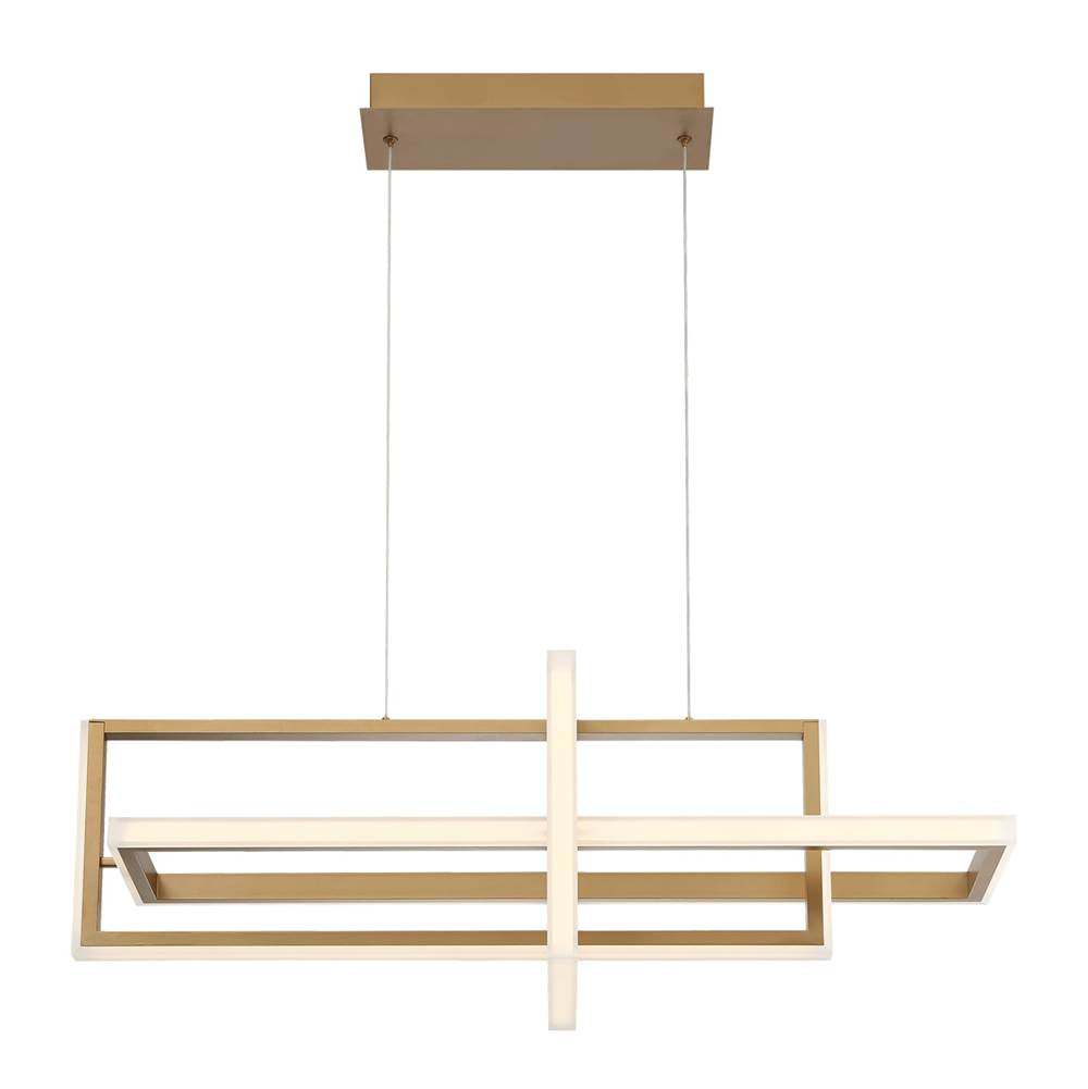 EUROFASE Eurofase 39323-026 Bordo LED Chandelier 114W 3-Light 38 Inch