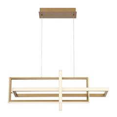 EUROFASE Eurofase 39323-026 Bordo LED Chandelier 114W 3-Light 38 Inch