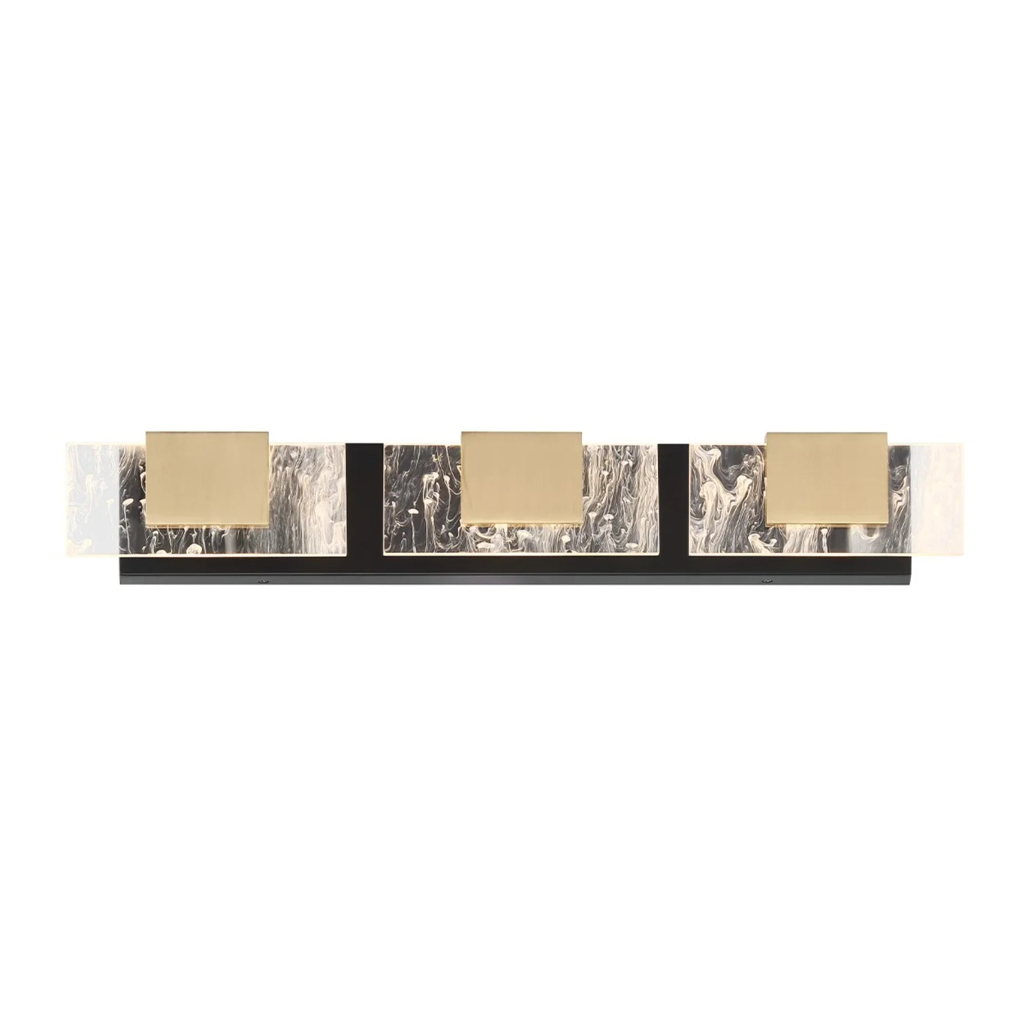 EUROFASE Eurofase 45346-019 kasha bathroom vanity light 12.99 watts 27.75 inch