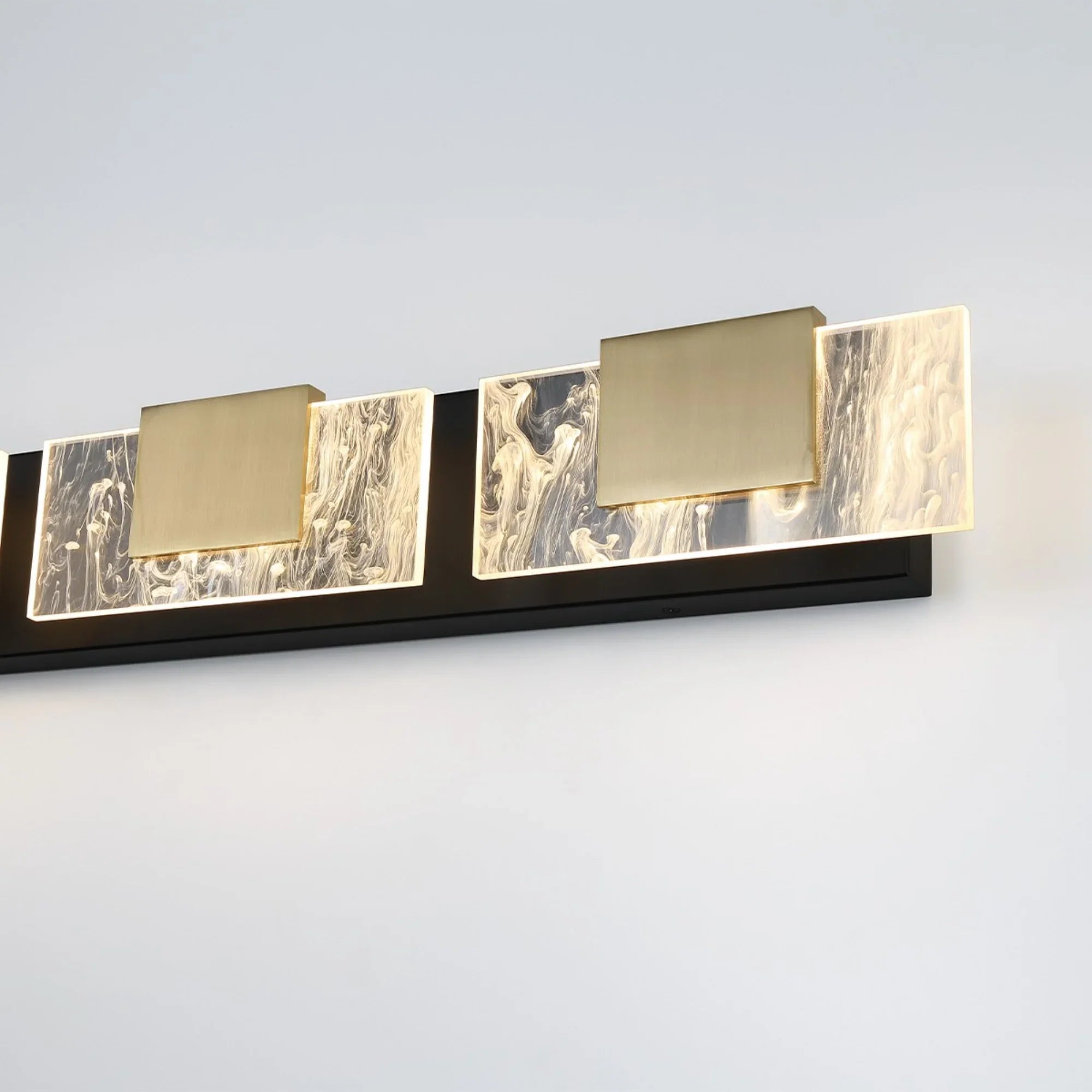 EUROFASE Eurofase 45346-019 kasha bathroom vanity light 12.99 watts 27.75 inch