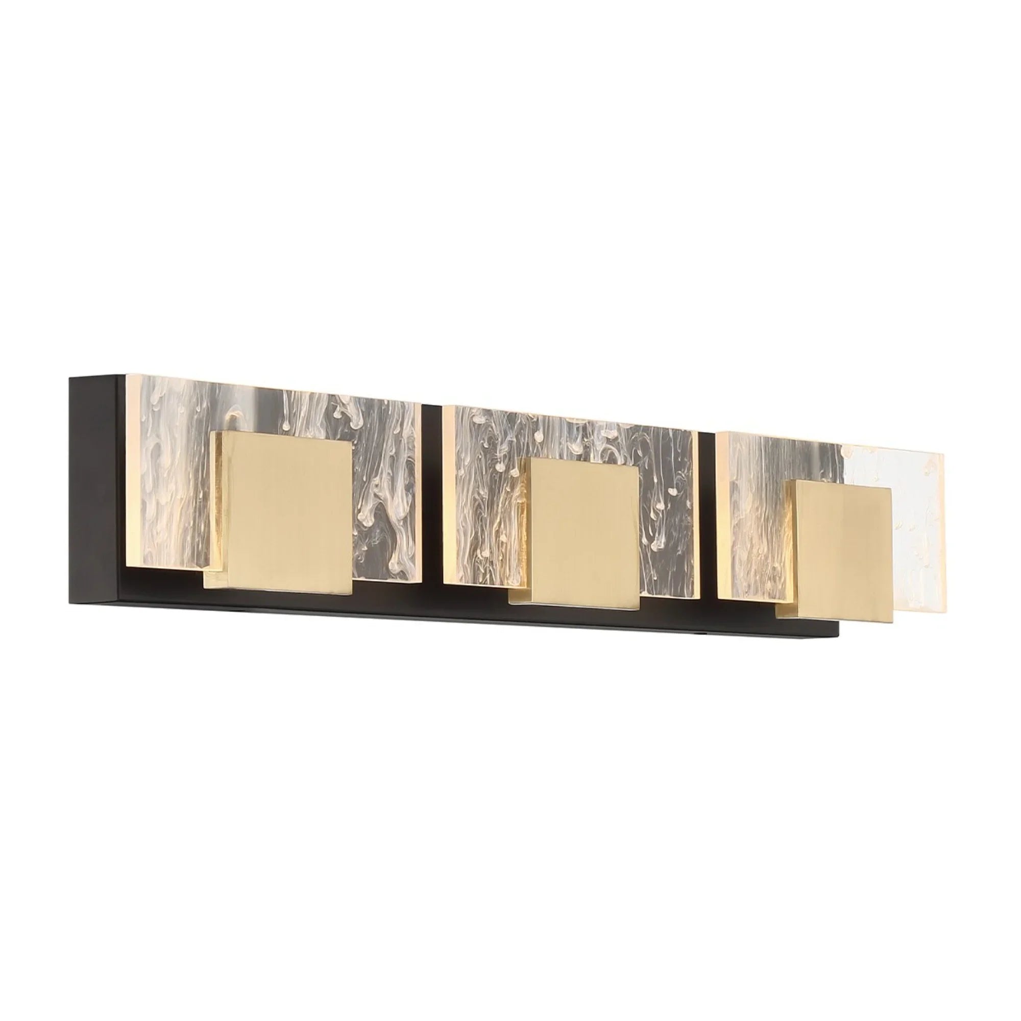 EUROFASE Eurofase 45346-019 kasha bathroom vanity light 12.99 watts 27.75 inch