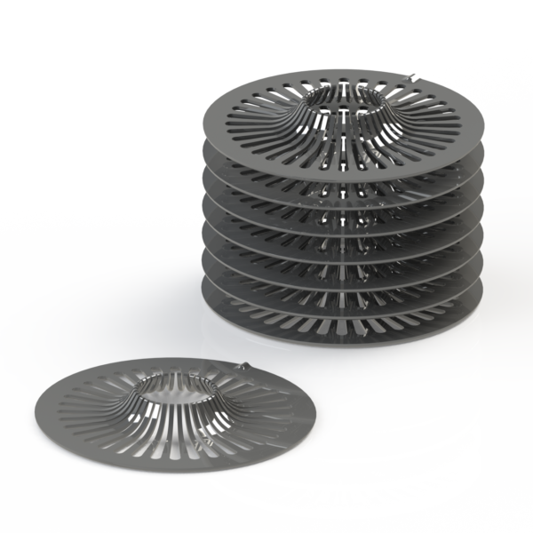 EBBE AMERICA Ebbe America E103 3 in. Hair Trap 8-Pack