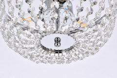 ELEGANT LIGHTING Elegant Lighting 1109F13C Cora 3 Light 13 inch Flush Mount Ceiling Light 120W