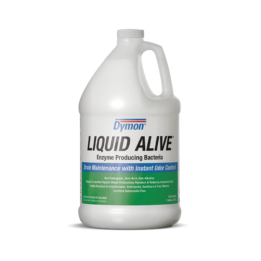 DYMON Dymon 23301 Liquid Alive Enzyme Producing Bacteria Drain Cleaner 1 gal 4/Carton