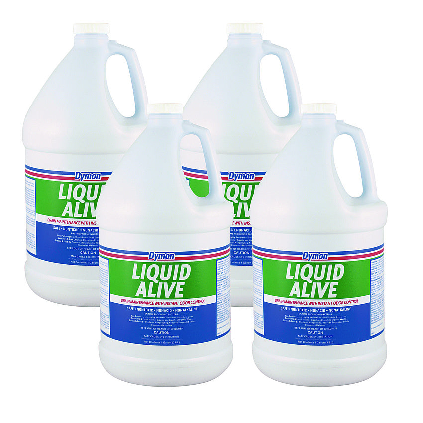 DYMON Dymon 23301 Liquid Alive Enzyme Producing Bacteria Drain Cleaner 1 gal 4/Carton
