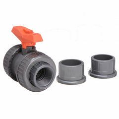 GEORG FISCHER Georg Fischer 161375005 Ball Valve 375 PVC S80 1-1/4 Inch