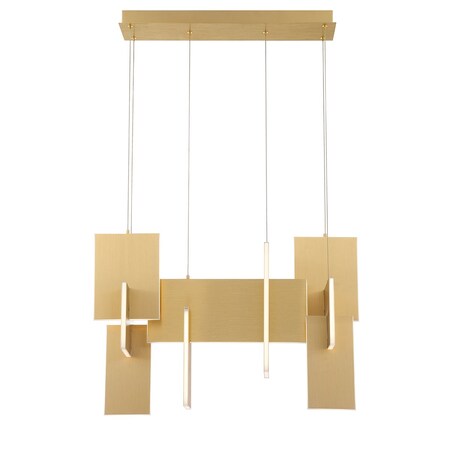 EUROFASE Eurofase 37345-013 Phillimore transitional LED chandelier 93w 3-light
