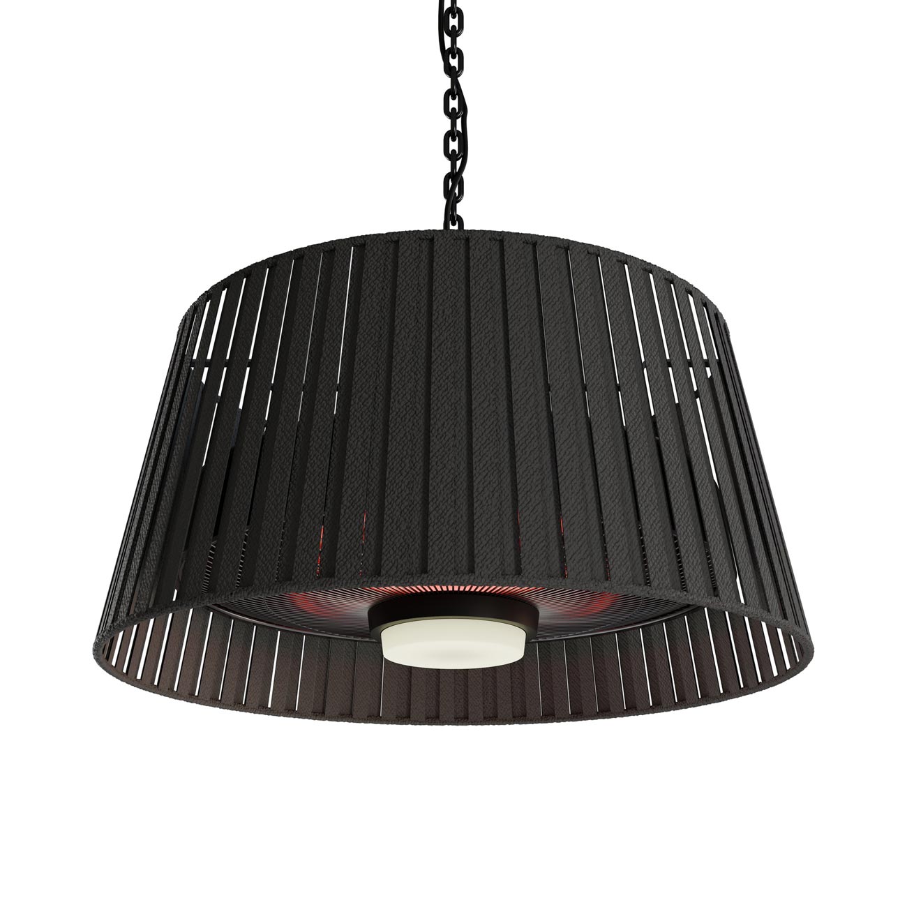 EUROFASE Eurofase EFH0139 Vellura ceiling pendant electric patio heater 1500w 22-in