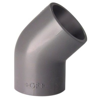 GEORG FISCHER Georg Fischer 817-030 PVC Elbow 45° 80mm