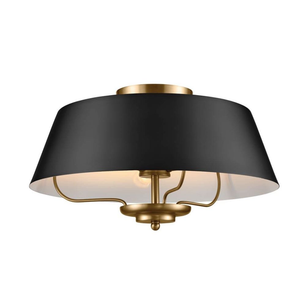KICHLER Kichler 52542BK Luella convertible pendant 180 watts 16 inch W x 8.25 inch H