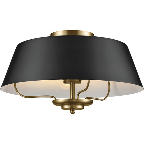KICHLER Kichler 52542BK Luella convertible pendant 180 watts 16 inch W x 8.25 inch H