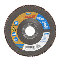 NORTON Norton 66261190002 Blaze 5 inches x 7/8 inches 40 Grit Type 29 Flap Disc